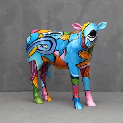 Pop Art Calf Statue